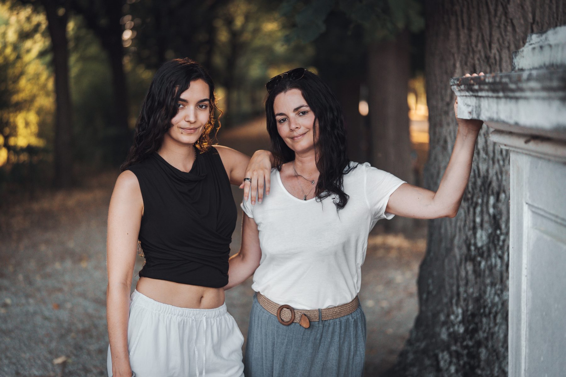 Freundinnen-Shooting im Park