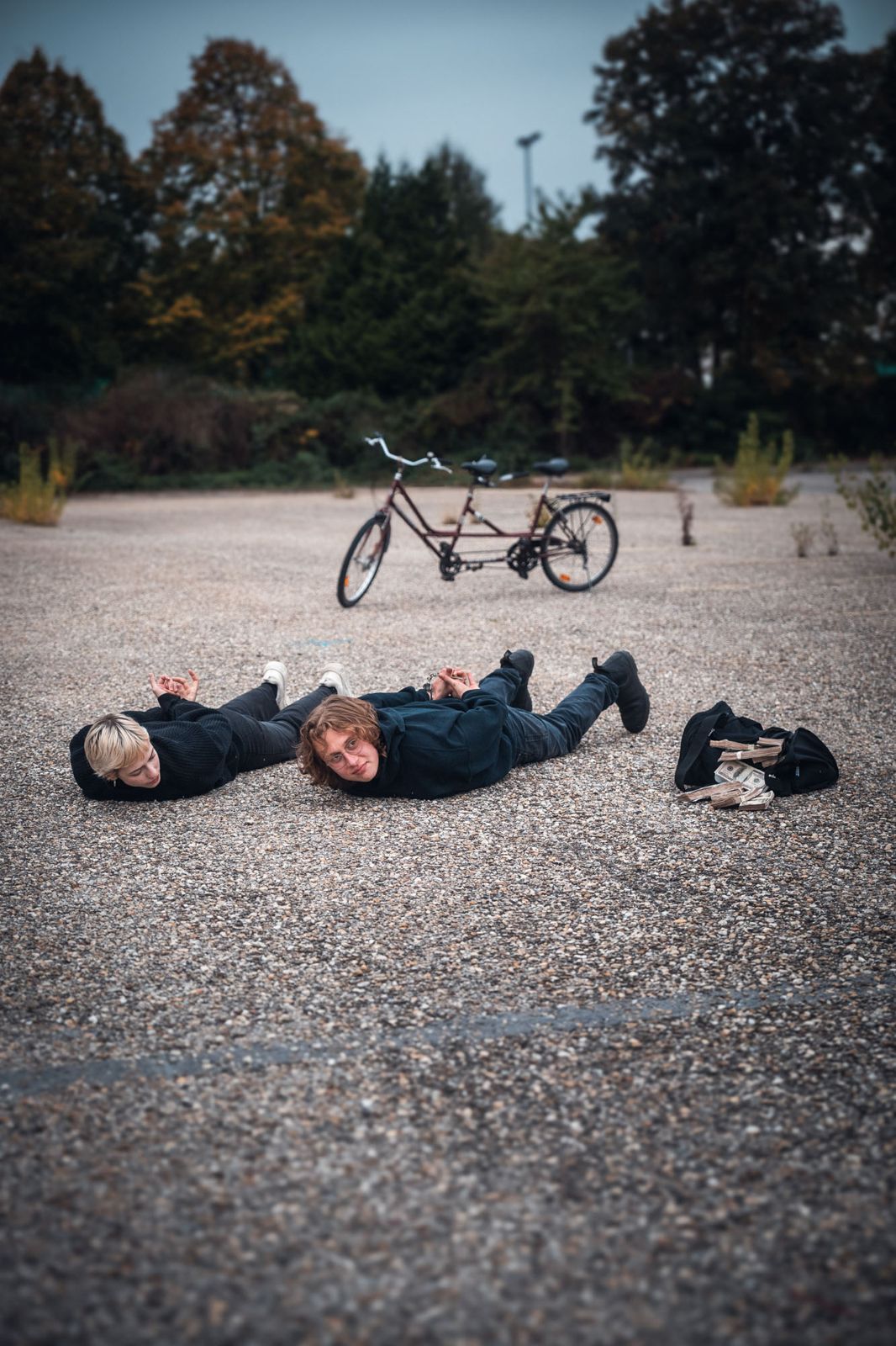Behind the Scenes bei Musikvideo-Dreharbeiten